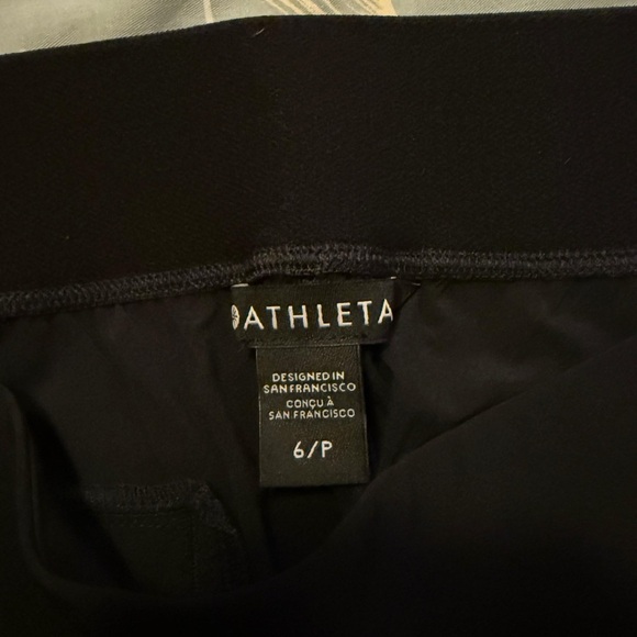 Athleta Black Wrinkle-resistant, stretch fabric in a tailored fit Ankle Pants - Picture 10 of 13